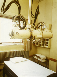 Röntgenterapiapparat från 1940-talet